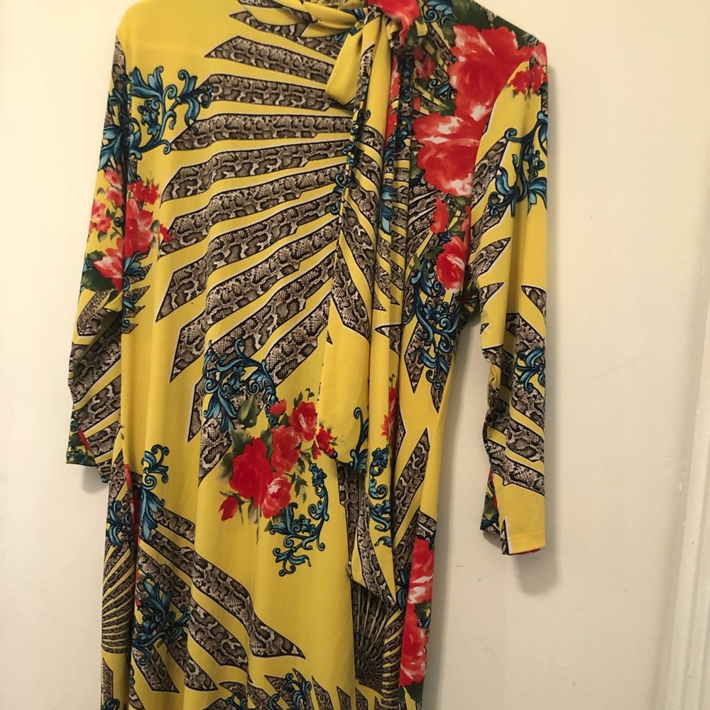 Yellow dress